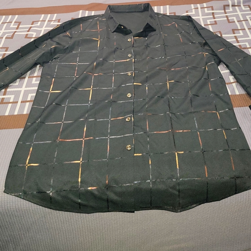Mens button up dress shirt